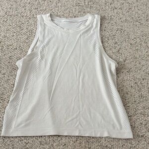 Lululemon Athletica White Tank Top